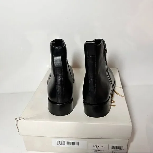 42 GOLD Yearling Leather Booties - Picture 8 of 8